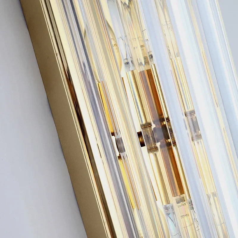 Afralia™ Crystal Wall Lamp: Elegant Wall Lighting for Home Decor