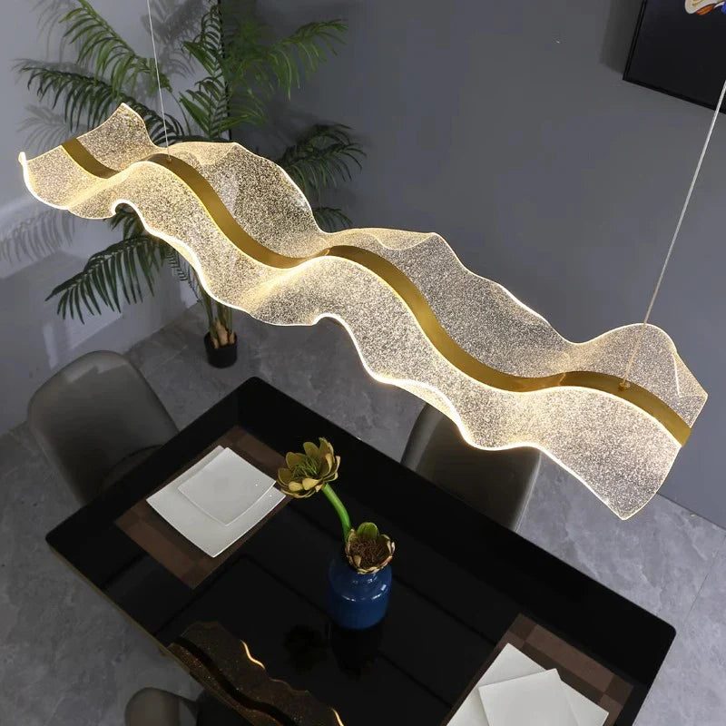 Afralia™ Modern Dining Pendant Light Ceiling Chandelier LED Indoor Decorative Lamp