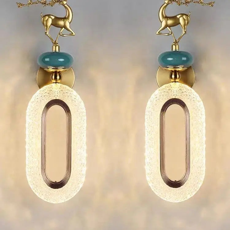 Afralia™ Light Luxury Modern Minimalist Wall Lamp for Bedroom Living Room Corridor