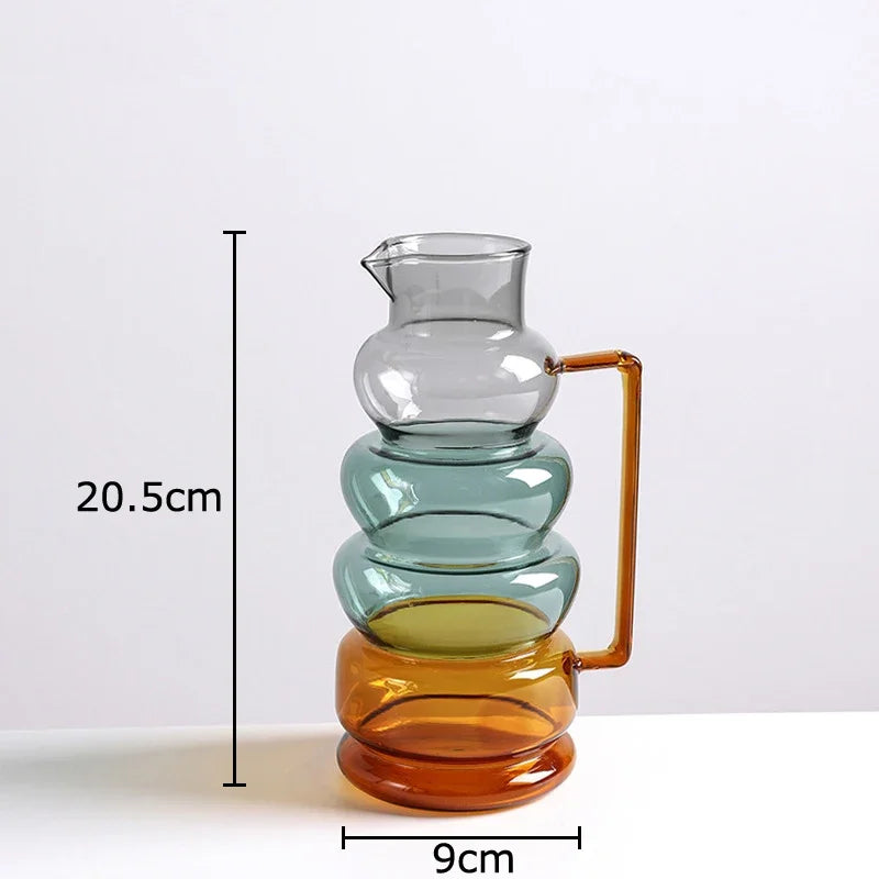 Afralia™ Bubble Glass Vase Hydroponics Plant Pot Table Decoration Floral Room Aesthetic Decor