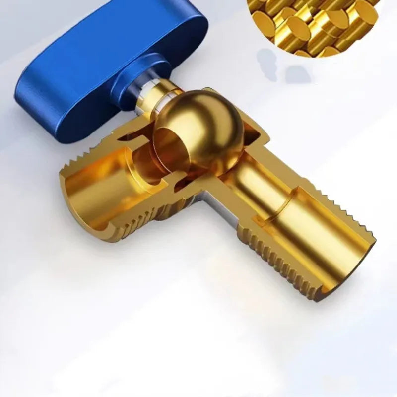 Afralia™ Brass Angle Valve Chrome Gray Corner Bathroom Water Control Tap - 1/2*1/2