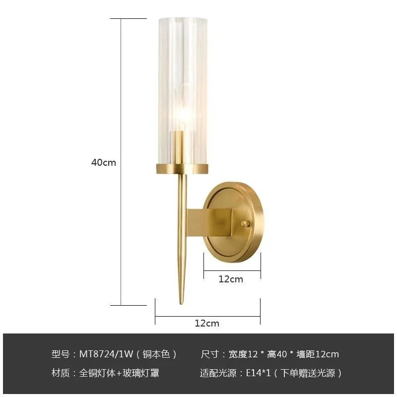 Afralia™ Copper Wall Sconce for Elegant Indoor Lighting