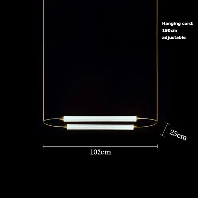 Afralia™ Glass Tube LED Chandelier: Nordic Minimalist Lighting for Living Room and Bedroom Decor