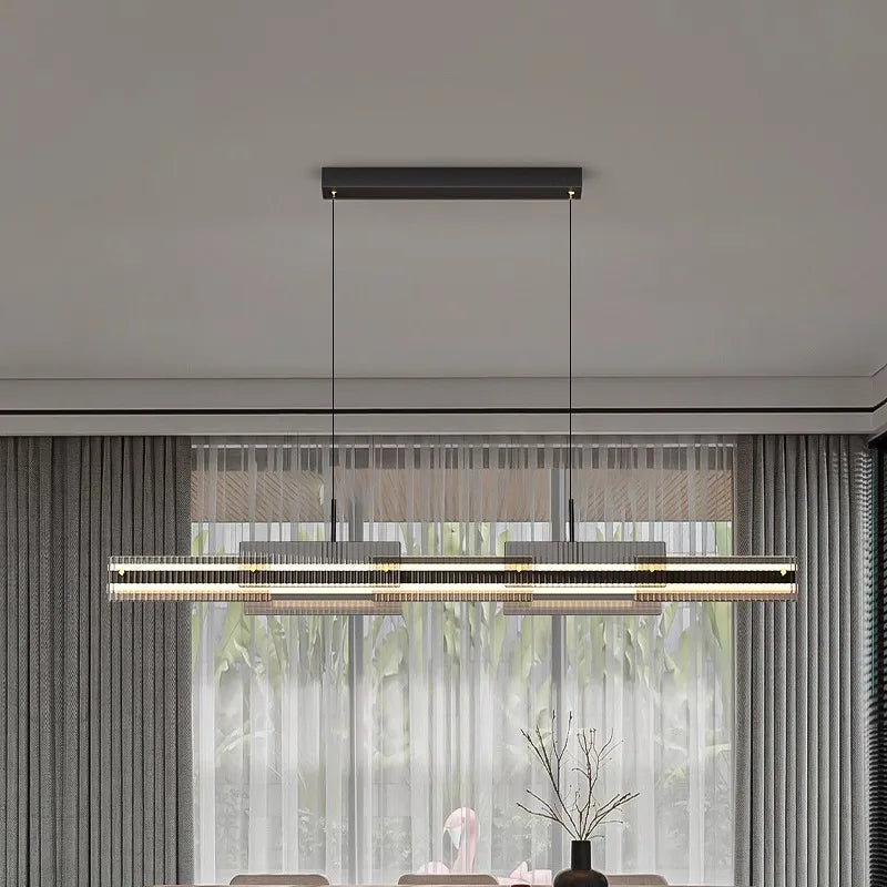 Afralia™ Modern LED Pendant Chandeliers for Living Room and Dining Room