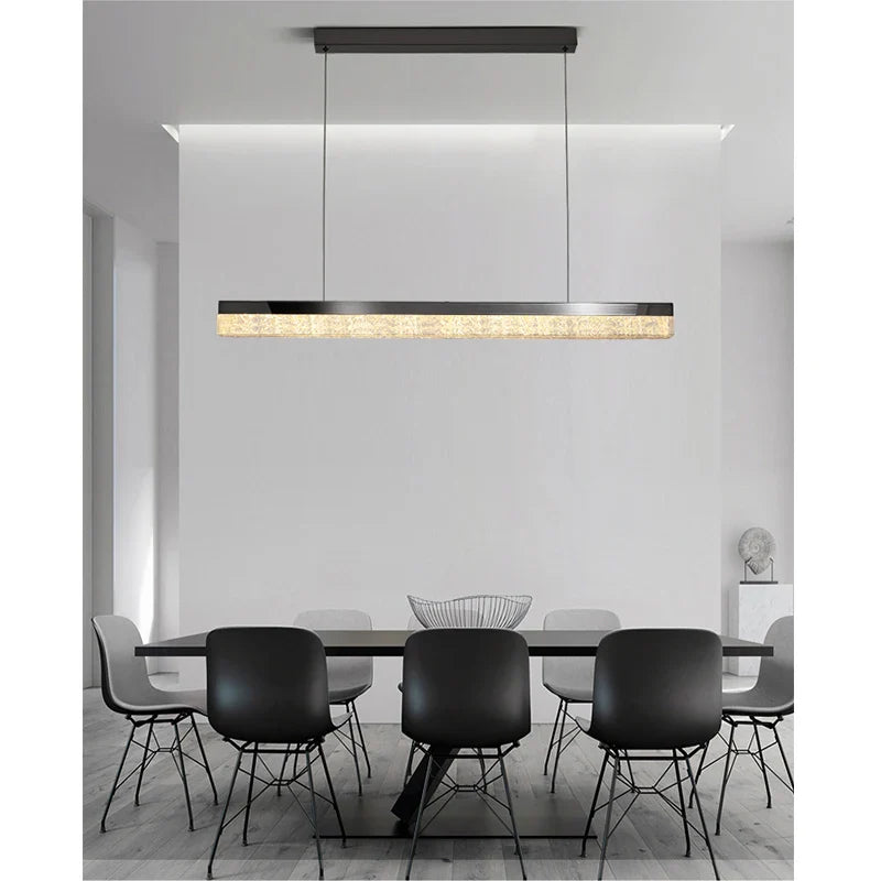 Afralia™ Copper Minimalist Chandelier for Dining Table, Bar Counter, Nordic High-End Design