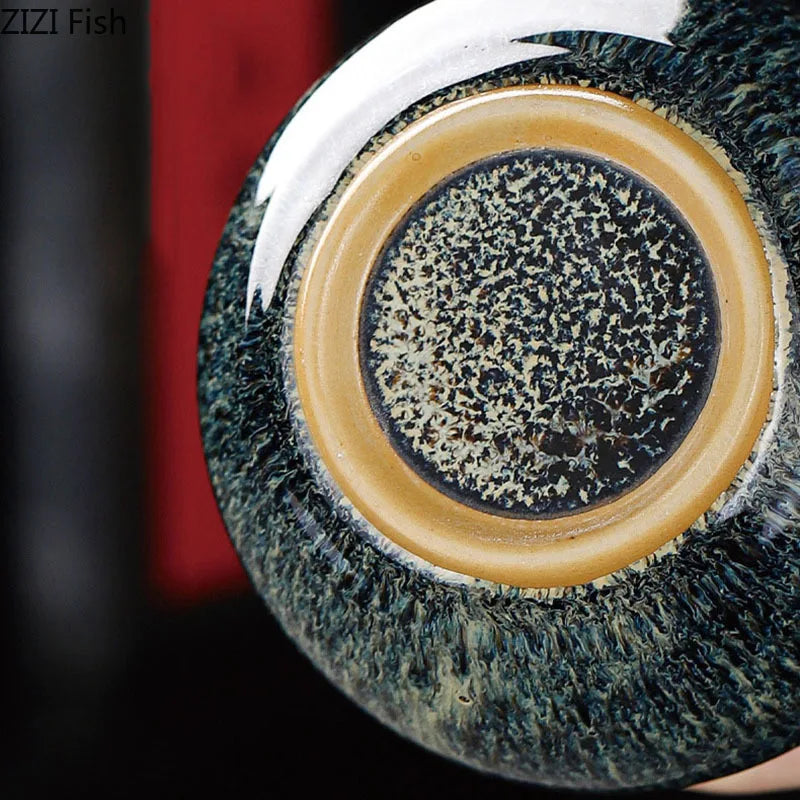 Afralia™ Ceramic Tea Canister Sealed Caddy: Decorative Jar for Tea, Coffee, Candy