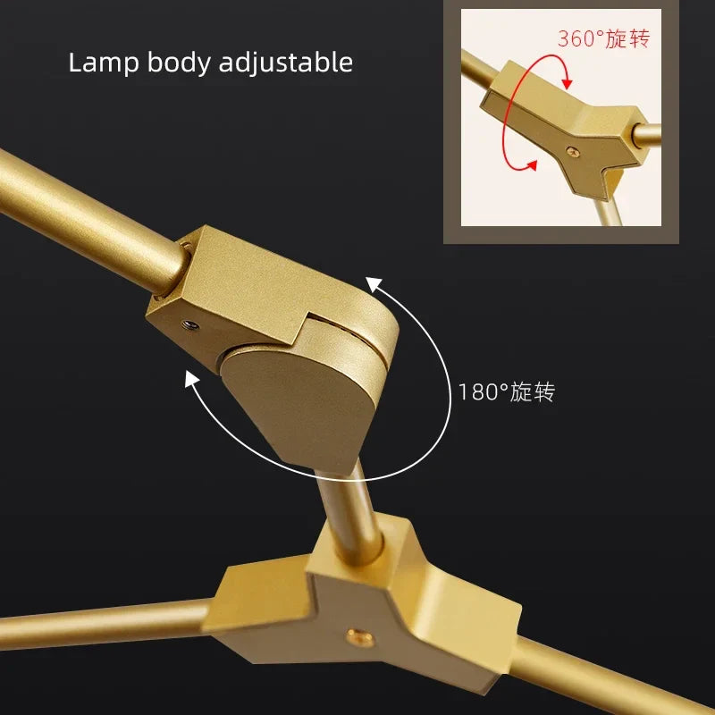 Afralia™ Modern Glass Chandelier Nordic Designer Pendant Light Industrial Hanging Light