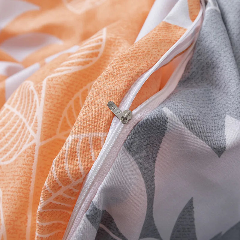 Afralia™ Geometric Pattern Quilt Cover: Non Pilling, Comfortable, Breathable Bedding for Seasons