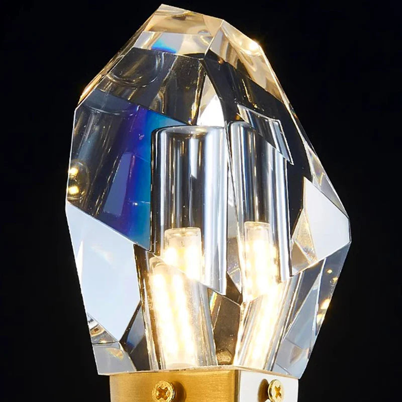 Afralia™ Crystal Luxury Chandelier Pendant Light for Living Room and Dining Room