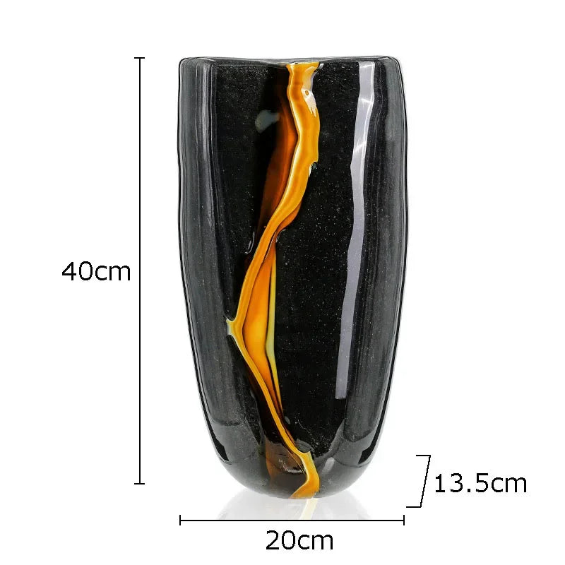 Afralia™ Glass Vase Hydroponics Desk Decoration Modern Home Decor