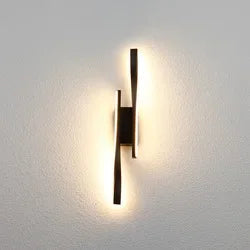 Afralia™ Modern Copper Wall Light Bedroom Living Room Decoration Bedside Lamp