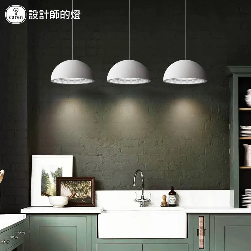 Afralia™ Creamy Gypsum Pendant Lights: Artistic Indoor Lighting for Home, Bar, and Bedroom