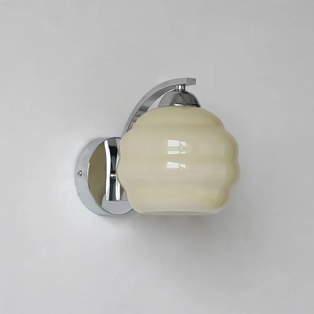 Afralia™ Glass Wall Lamp: Modern Aisle & Bedroom Wall Lights with Nordic Design