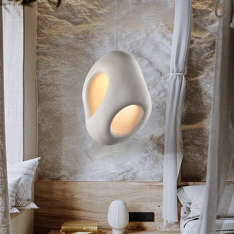 Afralia™ Wabi Sabi Polystyrene Pendant Lamp - Modern Nordic Style