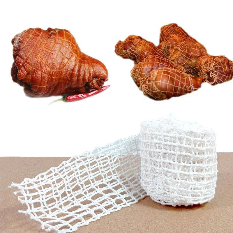 Afralia™ Sausage Hot Dog Meat Mesh Net Butcher's String Roll Kitchen Tool