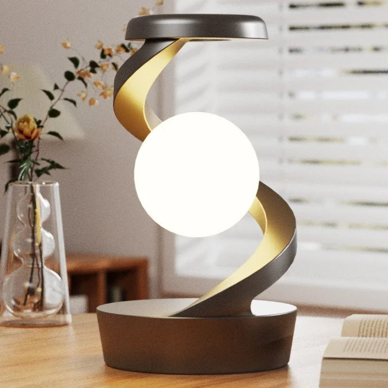 Afralia™ Sunset Rotating Wireless Night Light for Bedroom Atmosphere