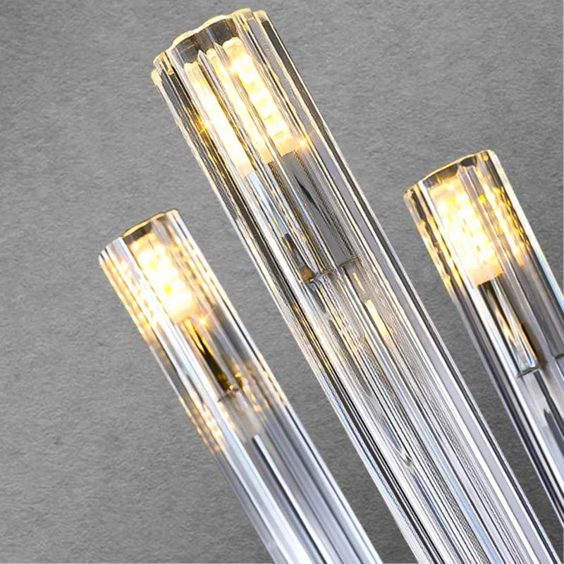 Afralia™ LED Chandelier for Bedroom: Modern Ceiling Pendant Lamp Lighting Fixture