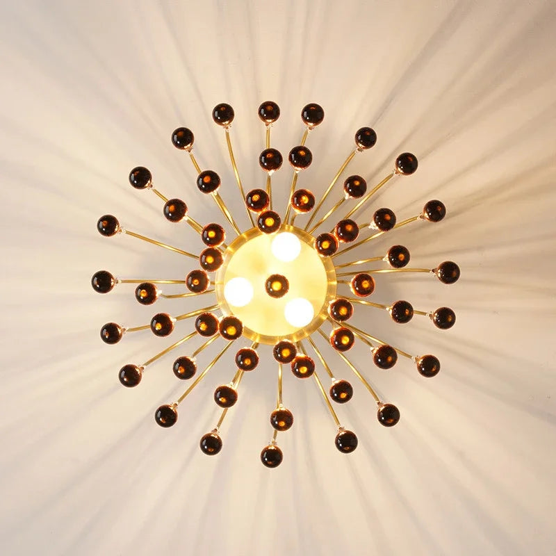 Afralia™ Crystal Water Drop Ceiling Chandelier for Home Decor and Lighting