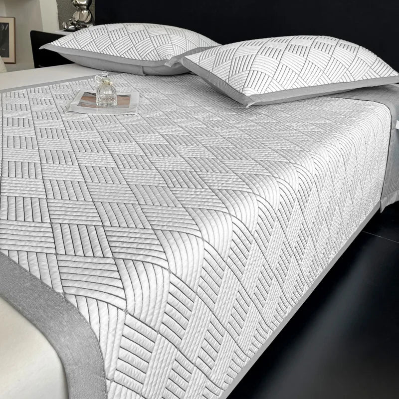 Afralia™ Cooling Ice Bean Mesh Embroidered Maternal Child Grade Soft Mattress