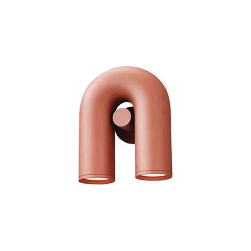 Afralia™ Cirkus Tube Wall Lamp: Minimalist U-shaped Sconce for Bedside Reading & Decor