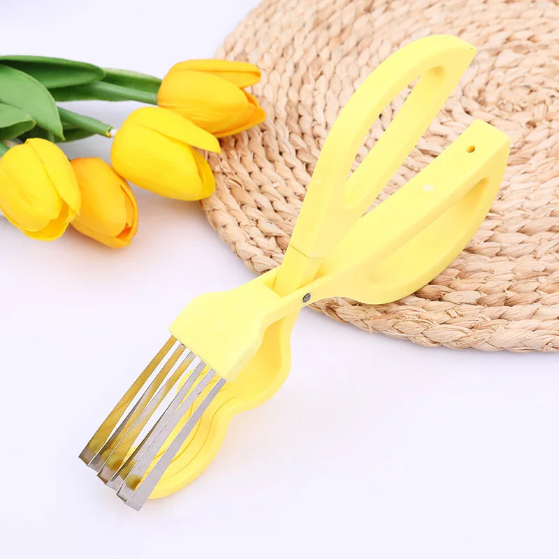 Afralia™ Kitchen Shears: Multifunctional Food Scissors for Vegetable Salad & Fruit Cutting