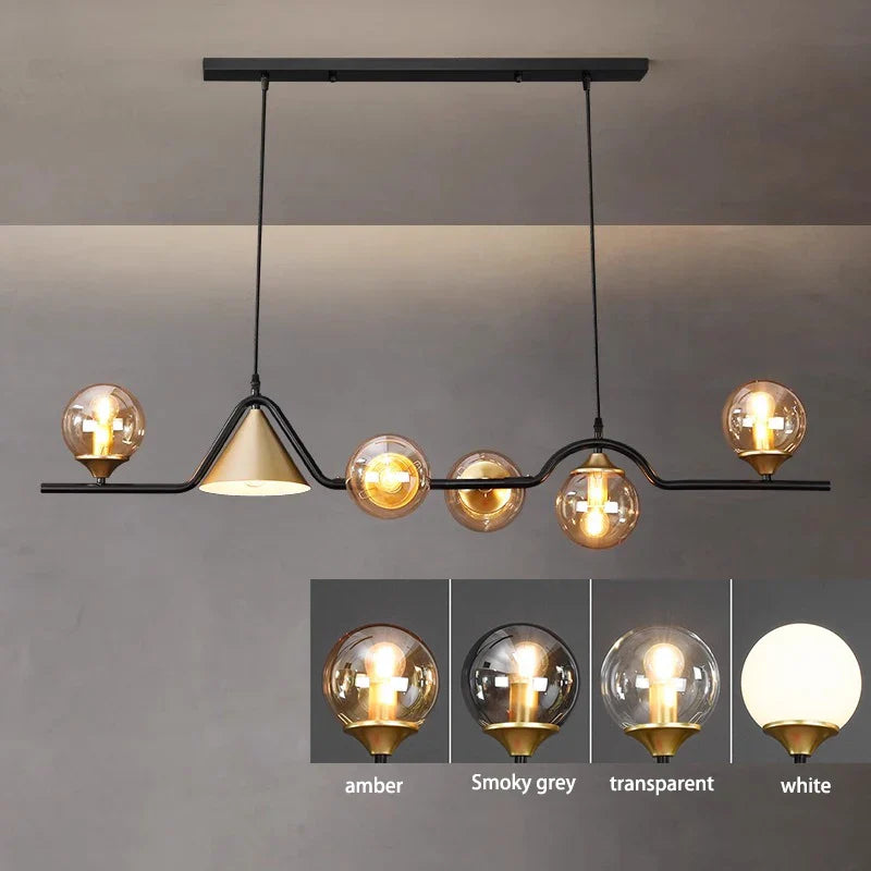 Afralia™ Nordic Dining Room Pendant Light Chandelier for Living Room