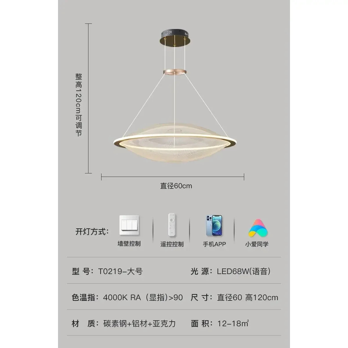 Afralia™ Modern French Art Chandelier for Study Bedroom, Minimalist Creative Lighting Fixtures