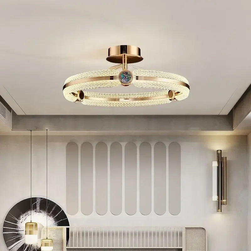 Afralia™ Nordic Home Decoration Stair Chandelier Living Dining Room Lighting Kit