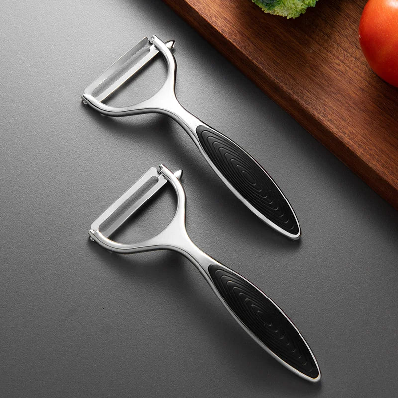 Afralia™ Stainless Steel Multifunction Peeler: Fruit Vegetable Potato Carrot Cucumber Julienne Peeler