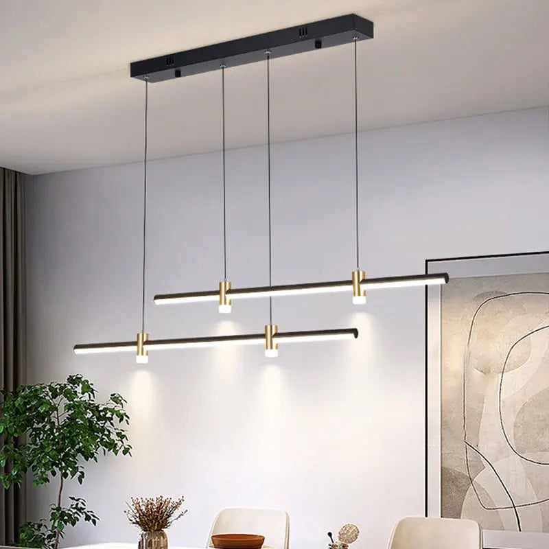 Afralia™ Modern LED Pendant Chandeliers for Dining Kitchen Home Decor