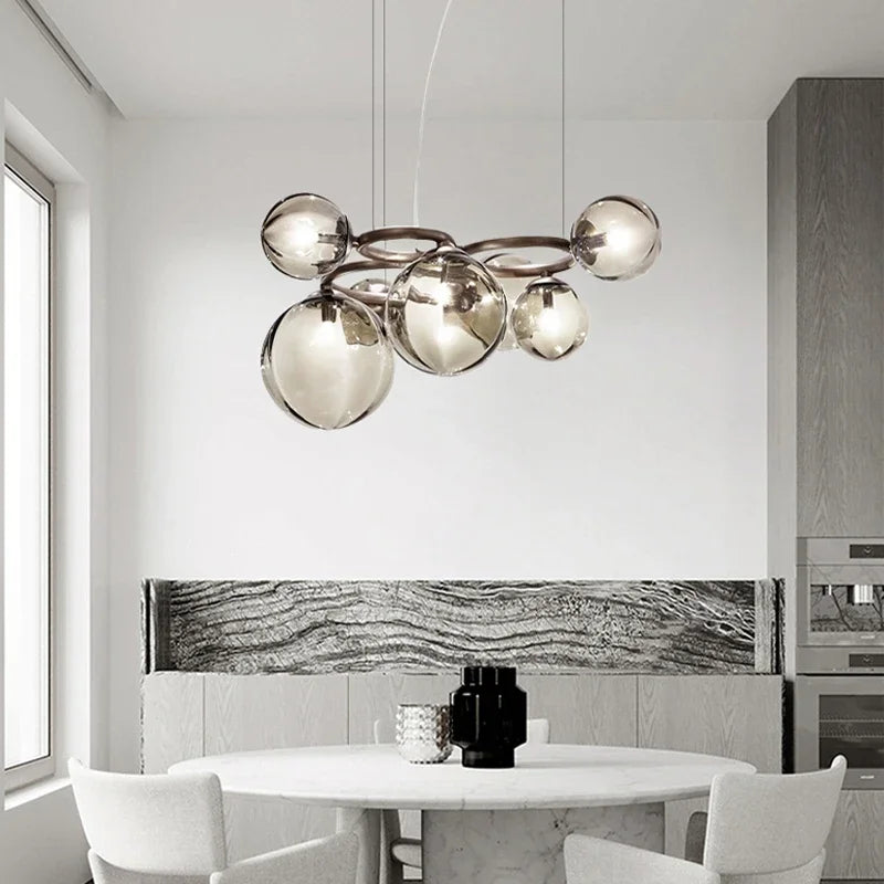 Afralia™ Magic Beans Ceiling Pendant Light Chandelier for Modern Home Decor