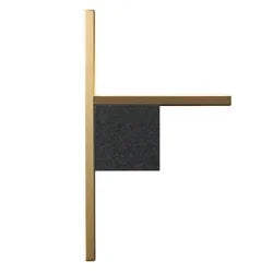 Afralia™ Luxury Villa Wall-mounted Copper Black Brass Wall Lamp for Living Room & Bedroom