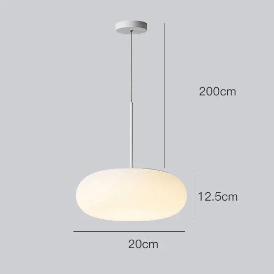 Afralia™ Big Ball Pendant Lamp for Living Room - Nordic Designer Ceiling Light