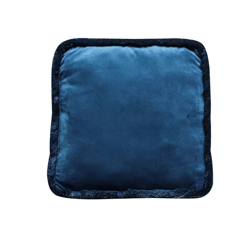 Afralia™ Velvet Dining Chair Cushion Pad: Soft Thicken Non-Slip Seat Farmhouse Pillow