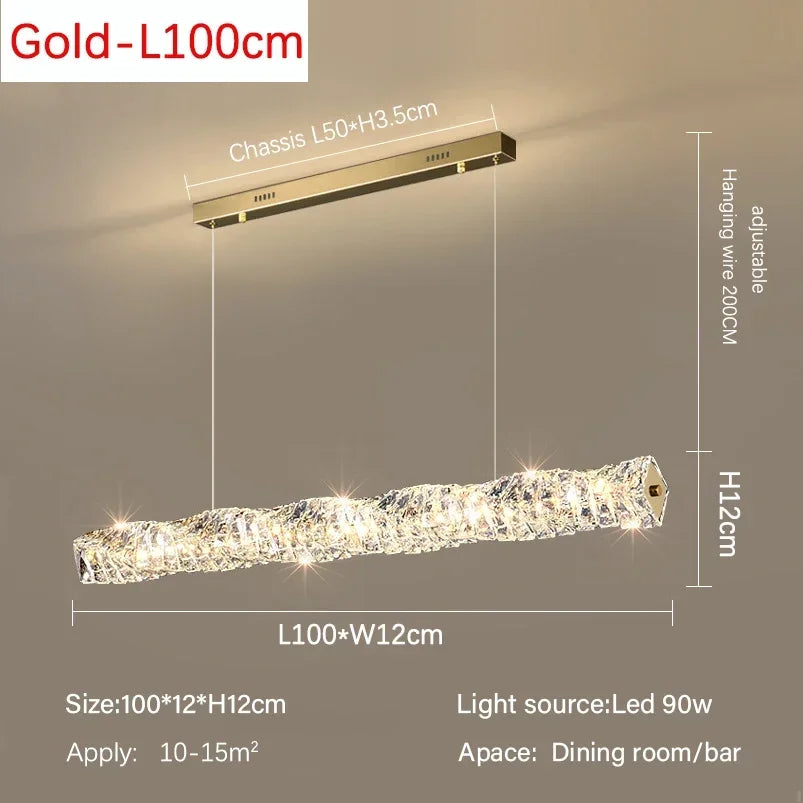 Afralia™ Crystal LED Ceiling Chandelier: Modern Luxury Living Room Wall Lamp