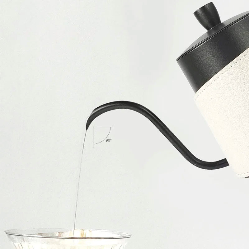 Afralia™ Pour Over Gooseneck Coffee Kettle, 350ml Stainless Steel Espresso Pot