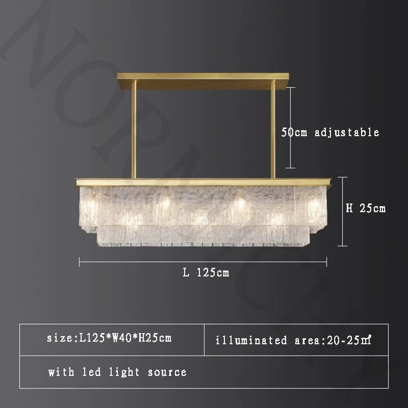 Afralia™ Modern Glass Pendant Light | Luxurious Home Decor & LED Lighting Fixture