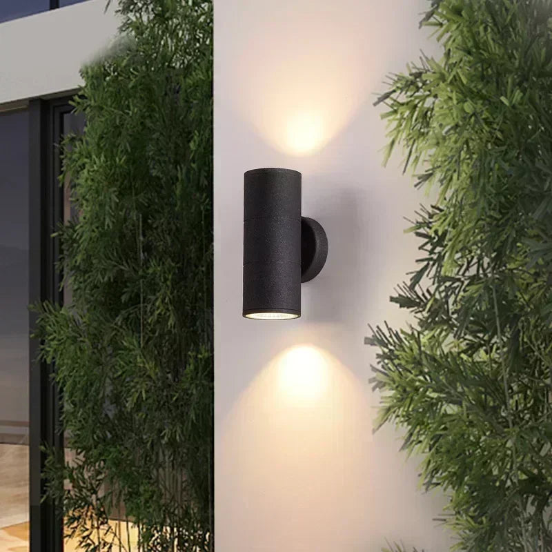 Afralia™ Outdoor Wall Lamps with Up and Down Lighting for Porch and Corridor