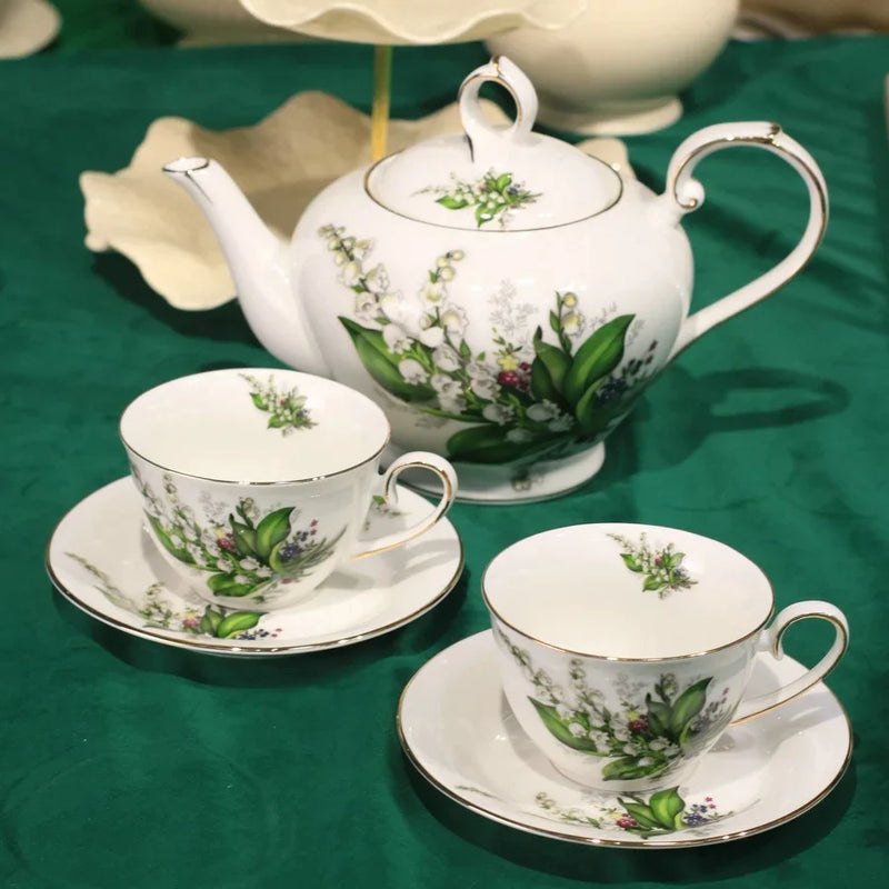 Afralia™ Lily Of The Valley Tableware Set