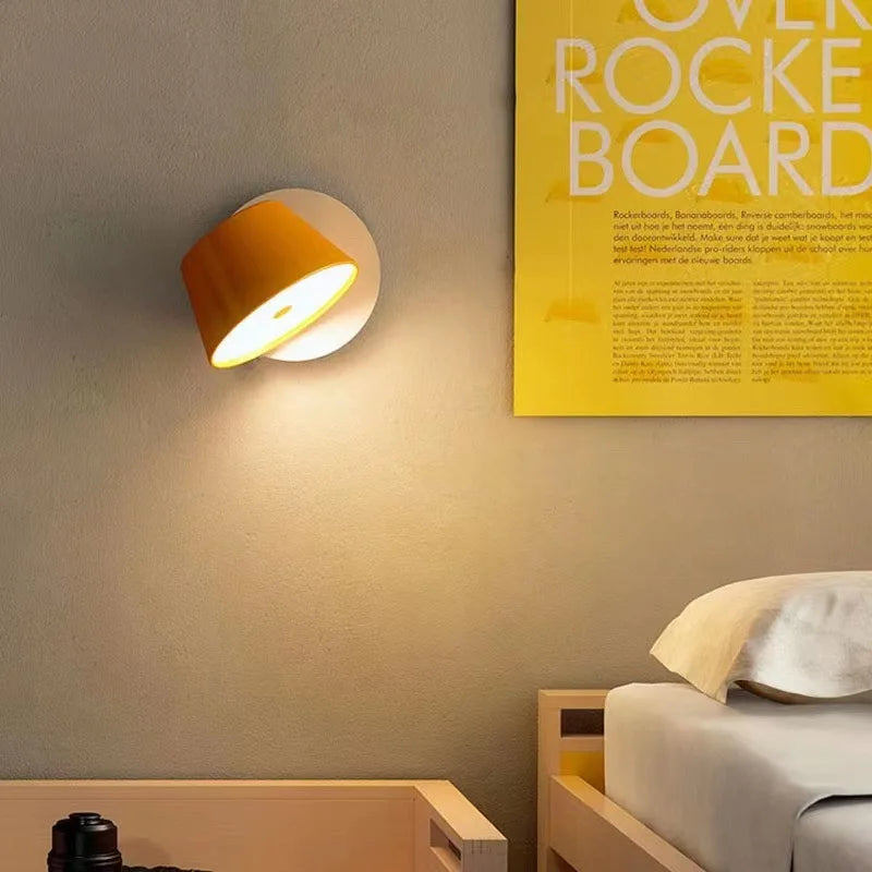 Afralia™ Rotating Wall Lamp: Nordic Reading Lights for Room, Restaurant, Hotel - Designer Wall Lamp