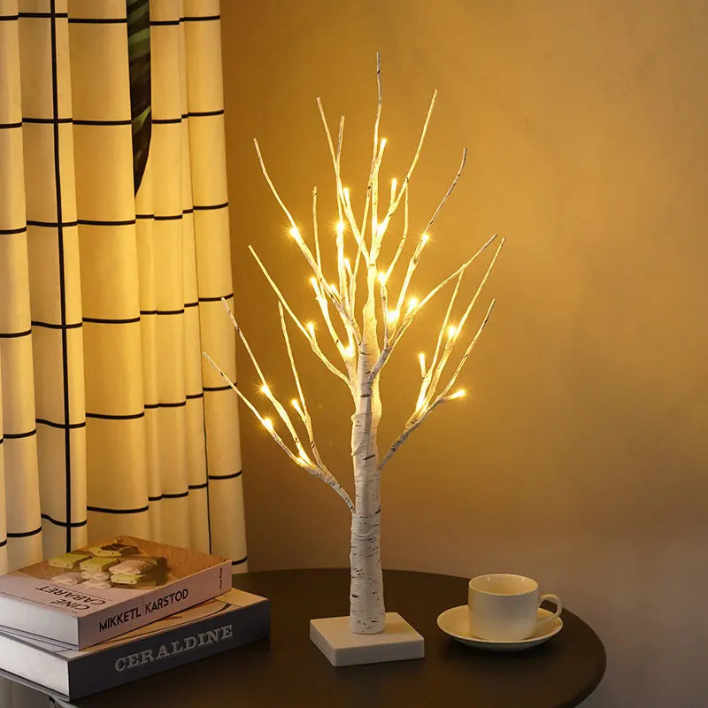 Afralia™ Birch Tree Light: Glowing Branch LED Night Light for Home, Wedding, Party, Christmas