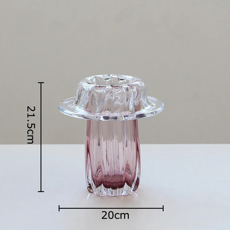 Afralia™ Glass Vase Hydroponics Table Decoration Flowers Arrangement Room Decor