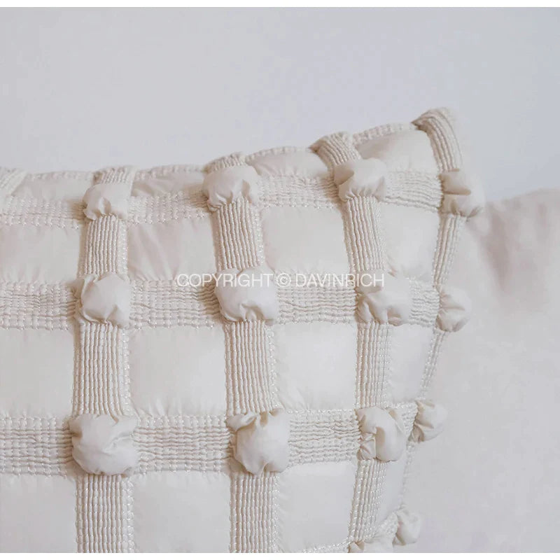 Afralia™ Modern Medieval Vintage Square Cushion Cover for Sofa Bed