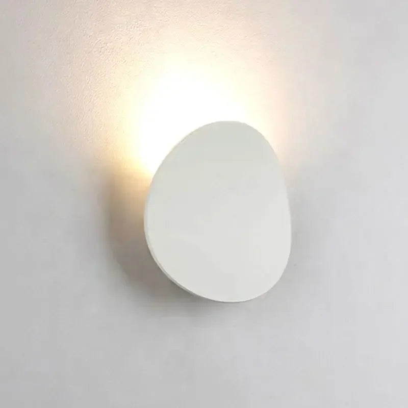 Afralia™ Outdoor Villa LED Wall Light - Modern Circular Porch Light for Balcony, Garden