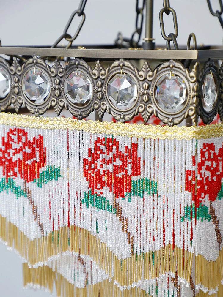 Afralia™ French Brass Crystal Ceiling Chandelier | Classic European Hanging Lamps