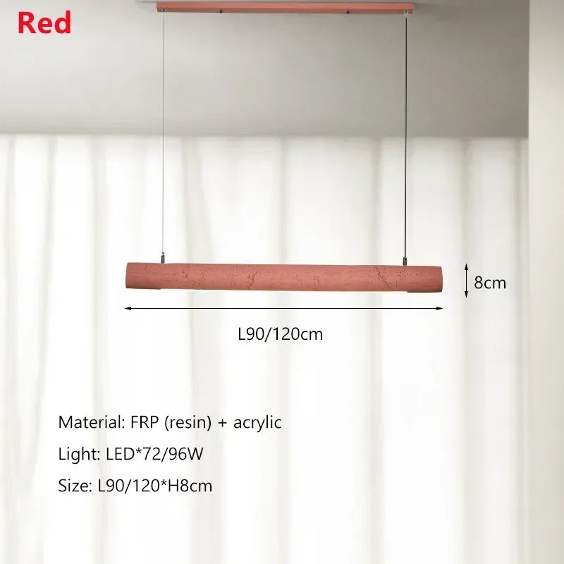 Afralia™ LED Strip Chandelier Pendant Lights for Dining Room and Bar