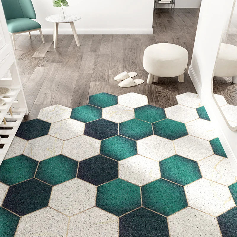 Afralia™ Shoe Scraper Indoor Floor Mat, Anti-slip & Easy Clean Entrance Door Mat