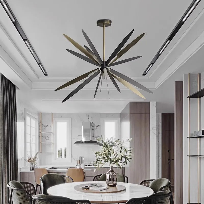 Afralia™ Modern Dining Room Pendant Lights Indoor Lighting LED Chandelier