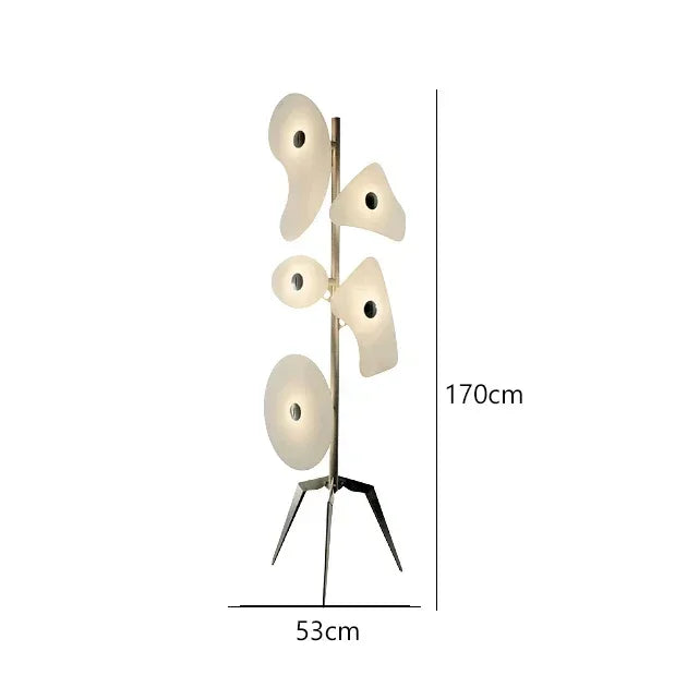Afralia™ Nordic Simplicity LED Floor Lamp for Living Room, Bedroom, and Home Decor