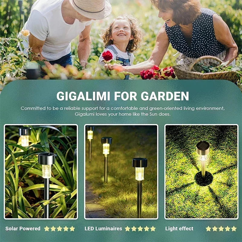 Solar-Powered Lantern Landscape Lights by Afralia™: Waterproof Garden Decoration Lighting